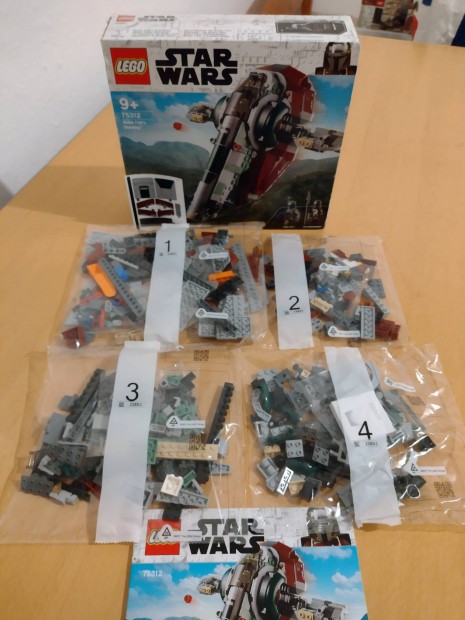 Lego Star Wars 75312 j, bontatlan tasakokban 