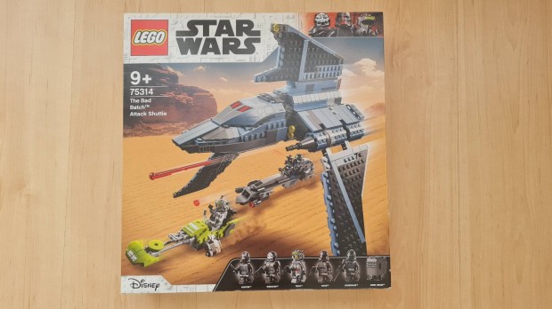 Lego Star Wars 75314, Bad batch, j,  bontatlan 