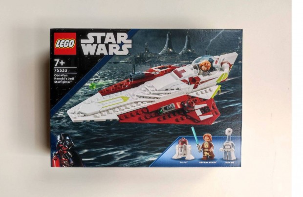 Lego Star Wars 75333 - Obi-Wan Kenobi Jedi Starfighter - új, bontatlan