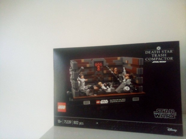 Lego Star Wars 75339 Hallcsillag szemtzz diorma