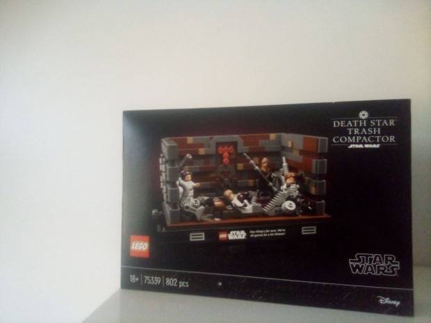 Lego Star Wars 75339 Hallcsillag szemtzz diorma