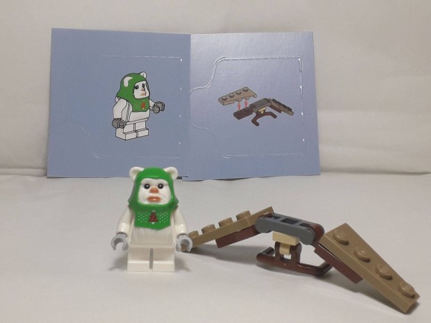 Lego Star Wars 75366 Ewok (Holiday Outfit) with Glider minifigura 2023