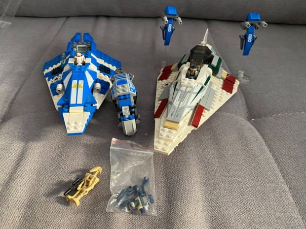 Lego Star Wars 7868 , 8093 Jedi Starfighterek