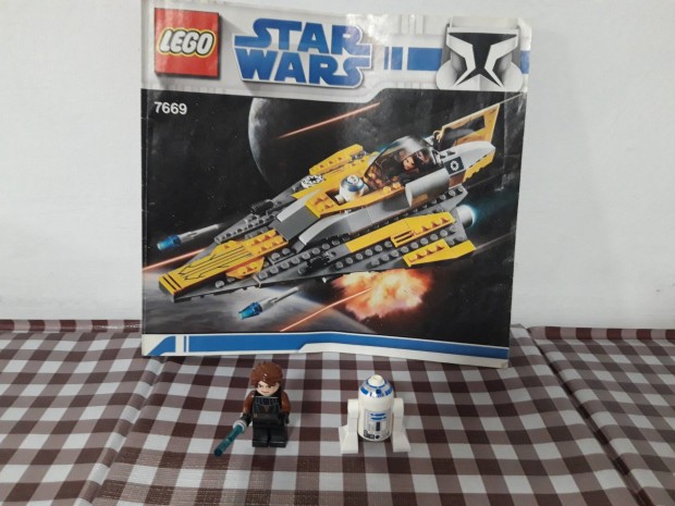 Lego Star Wars Anakin's Jedi Starfighter, Clone Wars White Box