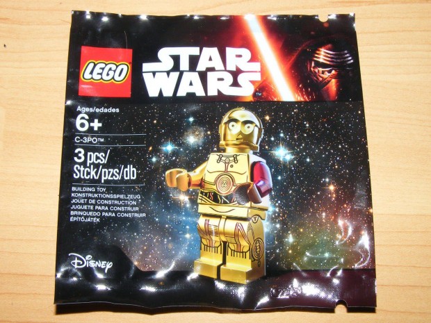 Lego Star Wars C-3PO C3PO figura 5002948 j BP!