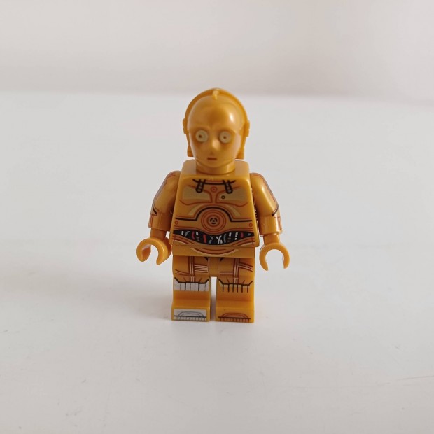 Lego Star Wars C-3PO figura droid minifigura Festett Karral