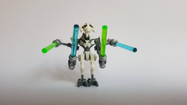 Lego Star Wars General Grievous - White Armor minifigura sw0515