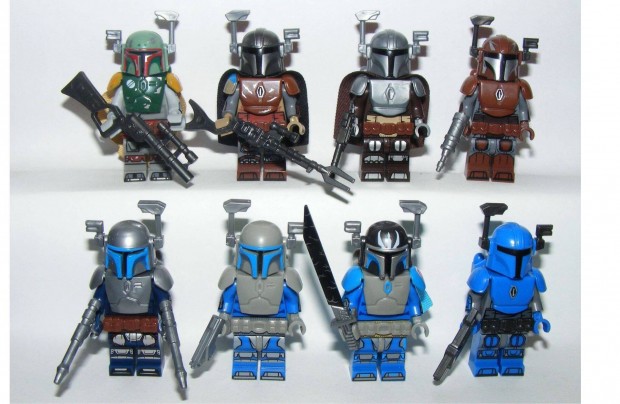 Lego Star Wars Mandaloriai figurk Pre Vizsla Boba Jango Fett 2021 j