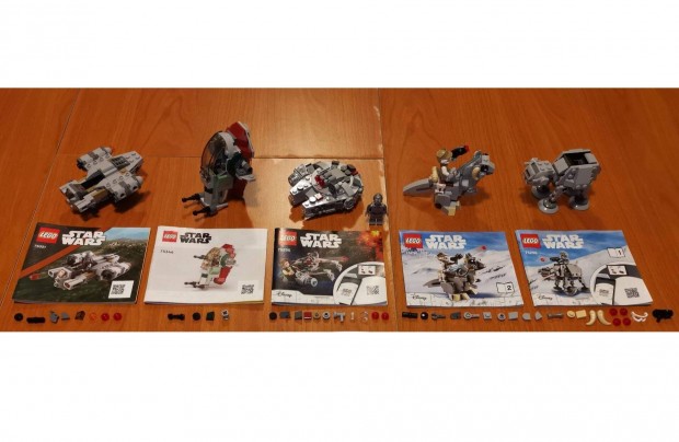 Lego Star Wars Microfighter csomag + ezst U-3PO minifigura