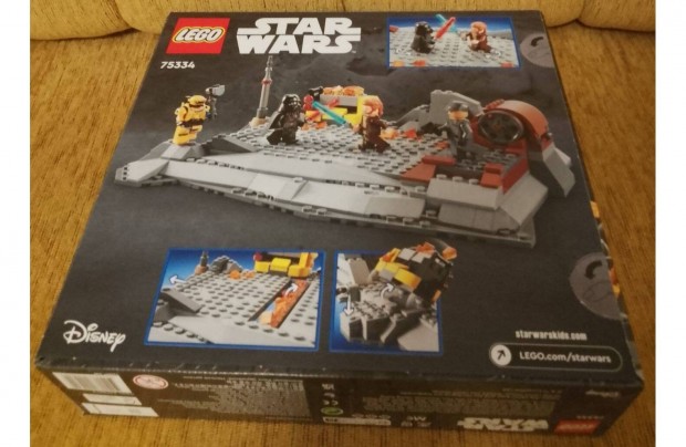 Lego Star Wars (75334) O.-W. Kenobi vs Darth V. j, bontatlan