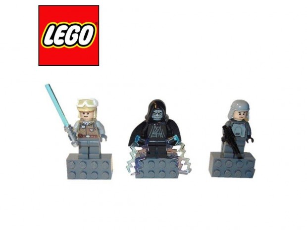 Lego Star Wars - Mgneses minifigurk (Luke, Palpatine, Veers)