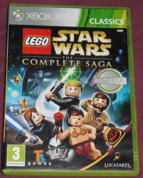 Lego Star Wars - The Complete Saga Gyri Xbox 360, ONE, Series X Jtk