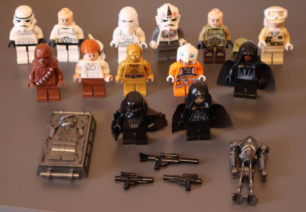 Lego Star Wars eredeti figurk