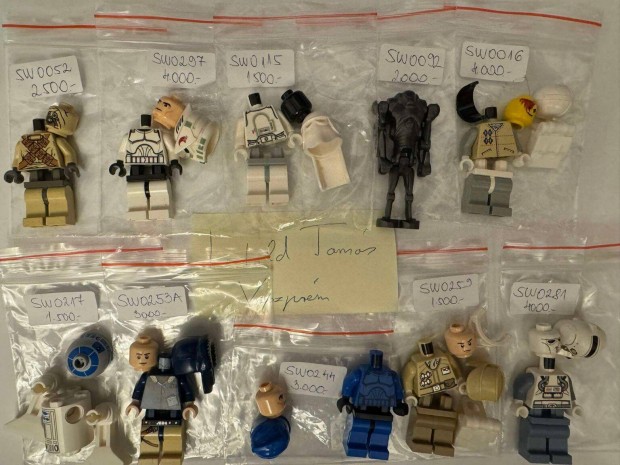 Lego Star Wars figuragyjtemny felszmols II