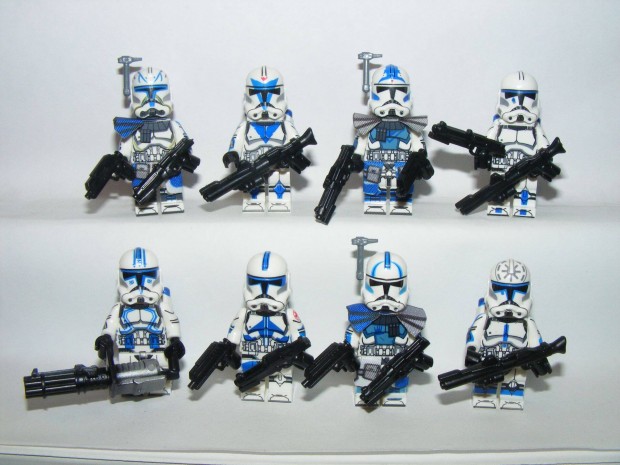 Lego Star Wars figurák 501-es Légió Rex Tup Hardcase Dogma Echo figura