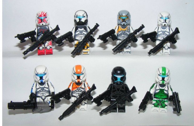 Lego Star Wars figurk Clone Commando Omega Squad Fixer Sev Voc figura