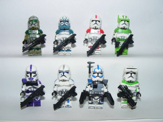 Lego Star Wars figurk Clone Trooper figurk Medic 442nd 41st ranger E