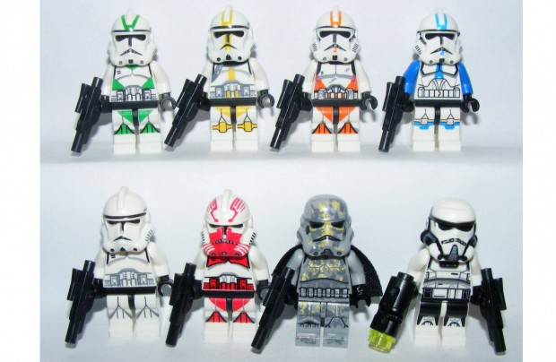 Lego Star Wars figurák Mimban Stormtrooper Clone Trooper 212th Battali