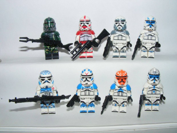 Lego Star Wars figurk Republic Commando Corusant Guard Rex kapitny J
