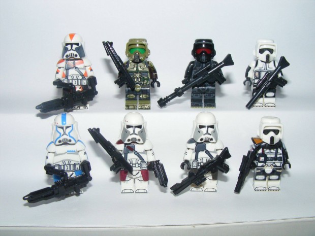Lego Star Wars figurk Shadow Scout Heavy Assault trooper Com. Bacara