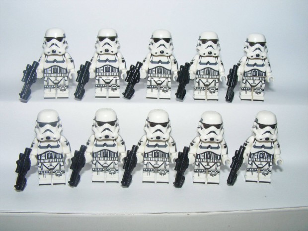 Lego Star Wars figurák Stormtrooper Birodalmi Rohamosztagos figura 10d