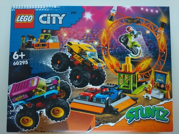 Lego Stuntz 60295 Kaszkadr show arna bontatlan j