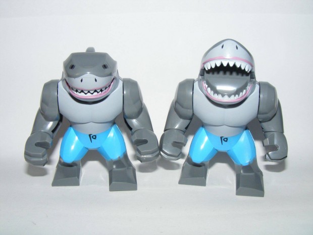 Lego Suicide Squad King Shark Cpa kirly Bigfig Nagy figura j