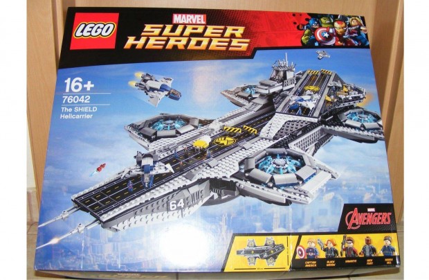 Lego Super Heroes 76042 Avengers Bosszullk Helicarrier UCS j BP!