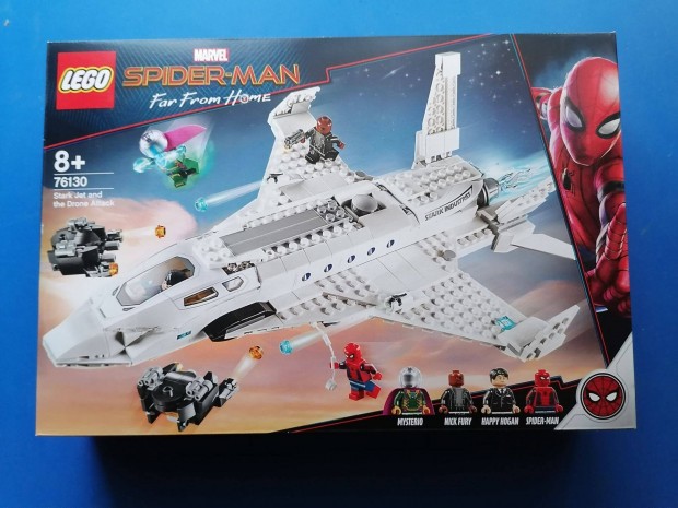 Lego Super Heroes - A Stark jet s a drntmads 76130 j Bontatlan