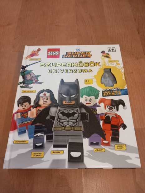 Lego Super Heroes szuperhsk univerzuma knyv (figura nlkl!)