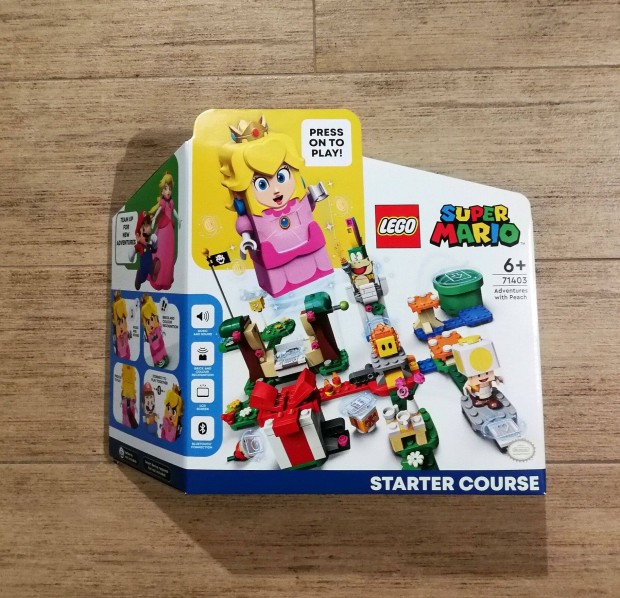 Lego Super Mario 71403 Peach kezdplya Ingyenes hzhozszllts!