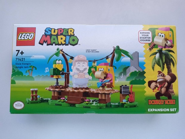 Lego Super Mario 71421 Dixie Kong Jungle Jam kiegszt j bontatlan