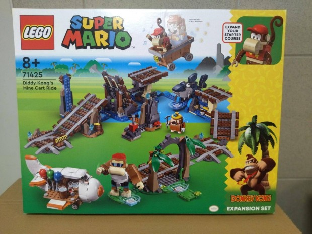 Lego Super Mario 71425 Diddy K. utazsa a bnyacsillben j, bontatlan