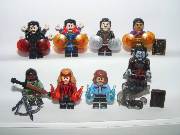Lego Szuperhs figurk Dr Strange Wong az rlet Multiverzumban 8db