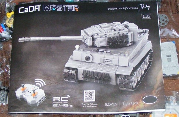 Lego Technic 2. Vilghbors Tigris Tank 930db Motor + Tvirnyt j