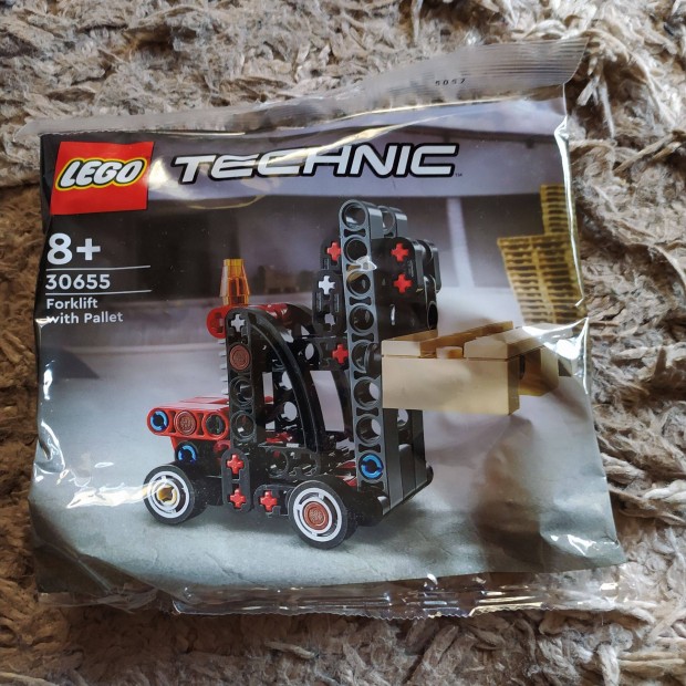 Lego Technic 30655 Targonca raklappal j