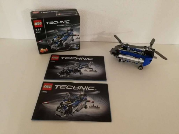 Lego Technic 42020 iker-rotoros helikopter