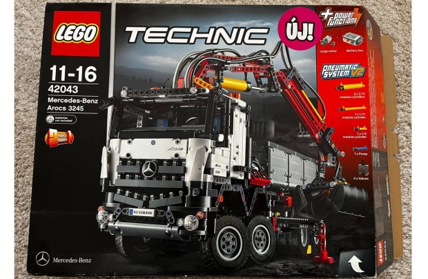 Lego Technic 42043 Mercedes Arocs - dobozzal
