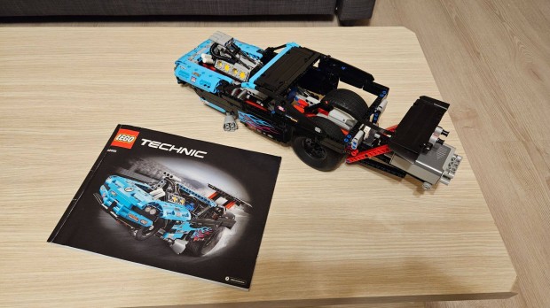 Lego Technic 42050 dragster versenyaut