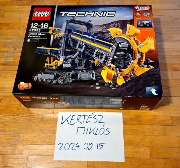 Lego Technic 42055 s Laptkerekes kotrgp