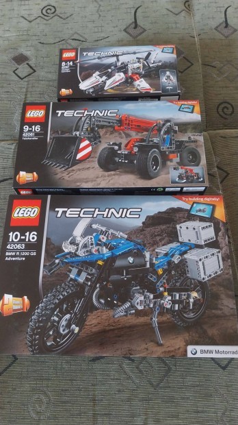 Lego Technic 42057 42061 42063 40 ves szettek