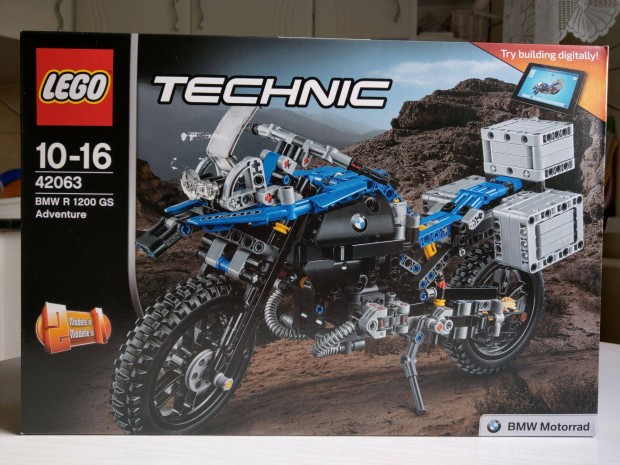 Lego Technic 42063 BMW R 1200 GS Adventure motors