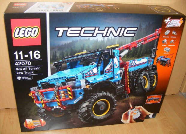 Lego Technic 42070 6x6 terepjr vontat j