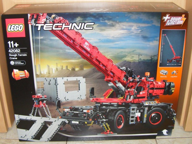 Lego Technic 42082 Rough Terrain Crane Terepdaru daru j BP!