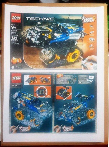 Lego Technic 42095 Tvirnyts kaszkadr versenyaut