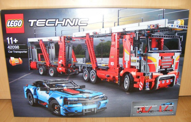 Lego Technic 42098 Autszllt kamion + sportkocsi j