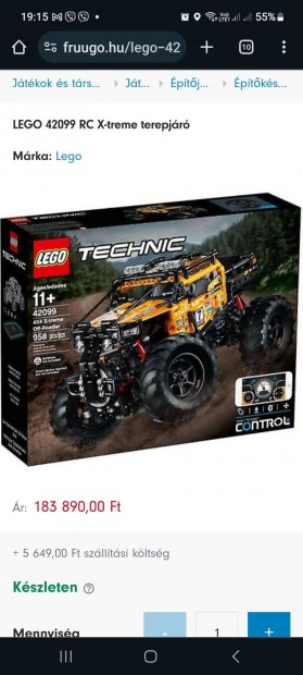 Lego Technic 42099 4×4 X-treme Off Roader