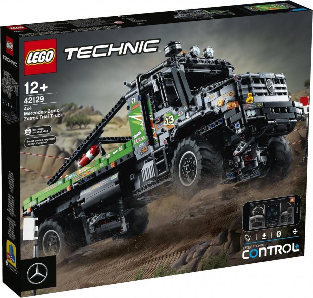 Lego Technic 42129 4×4 Mercedes-Benz Zetros verseny teherautó