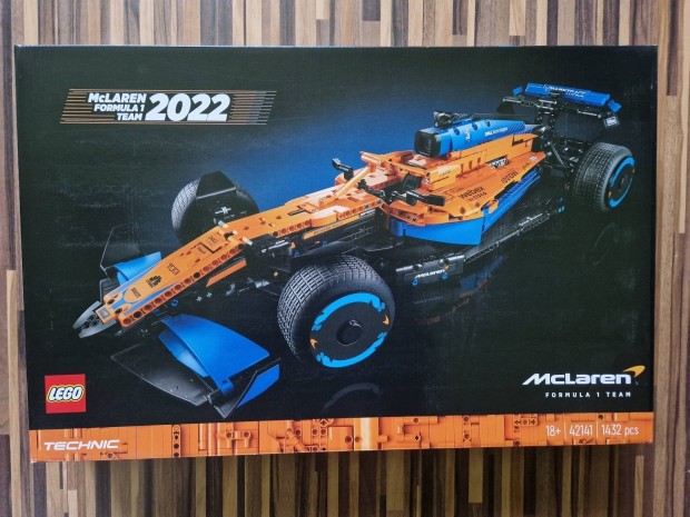 Lego Technic 42141 Mclaren Formula1 versenyaut 