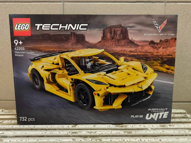 Lego Technic 42205 Chevrolet Corvette Stingray új, bontatlan